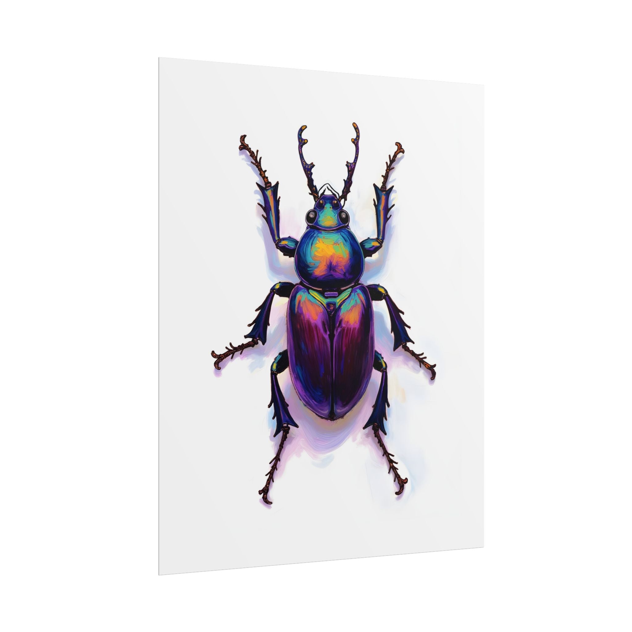 Iridescent Beetle Wall Art – Poster
