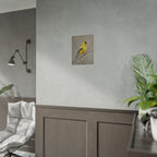 Goldfinch Art Poster - Yellow Songbird Print for Nature Lovers