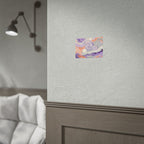 Swirling Pastel Sky Poster