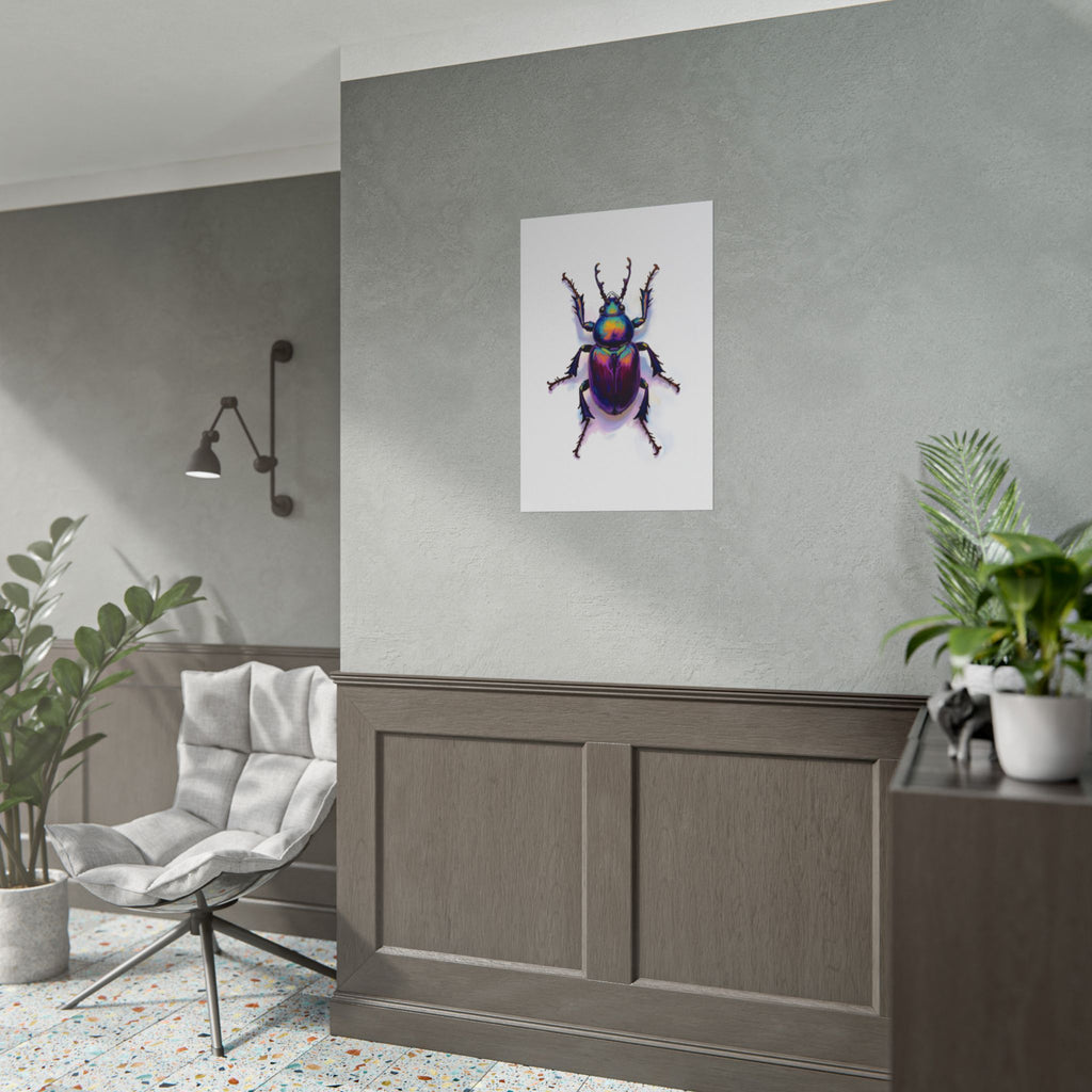 Iridescent Beetle Wall Art – Poster