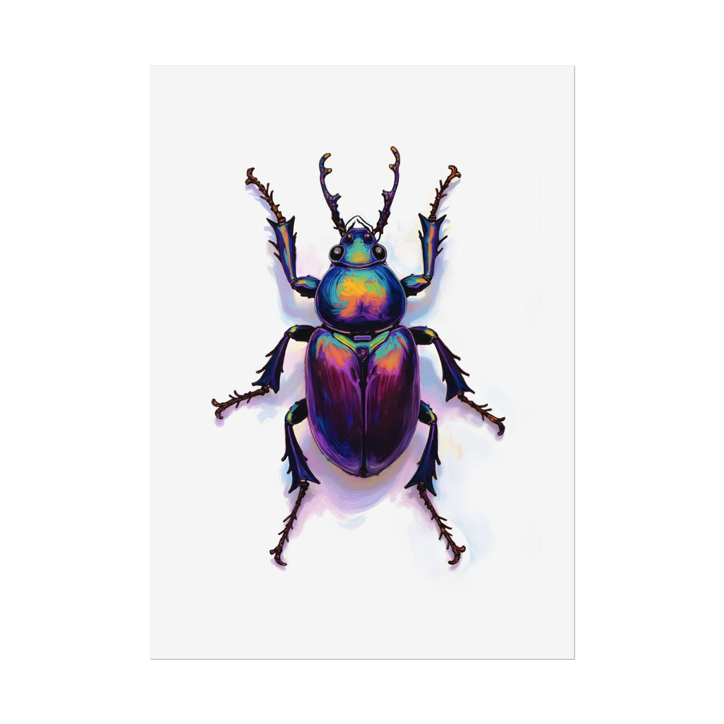 Iridescent Beetle Wall Art – Poster