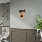 Rustic Terracotta  Clay Pot Desert Poster - Rolled Photo Print