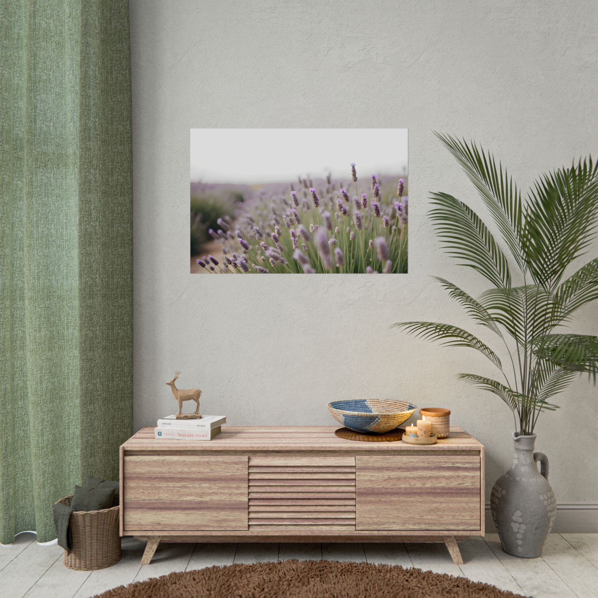 Lavender Field Wall Art – Poster