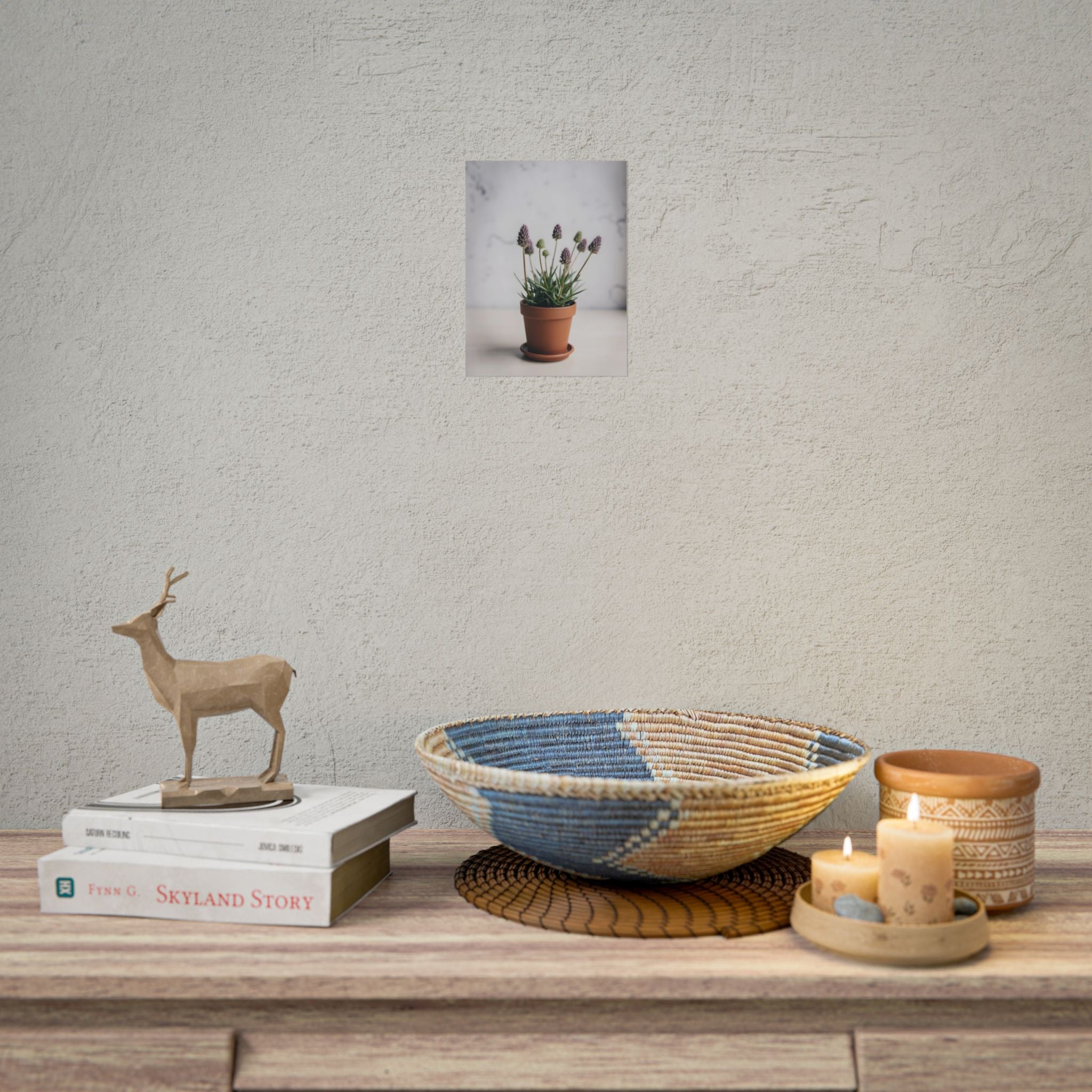 Potted Alpine Dodgegrass Wall Art – Poster