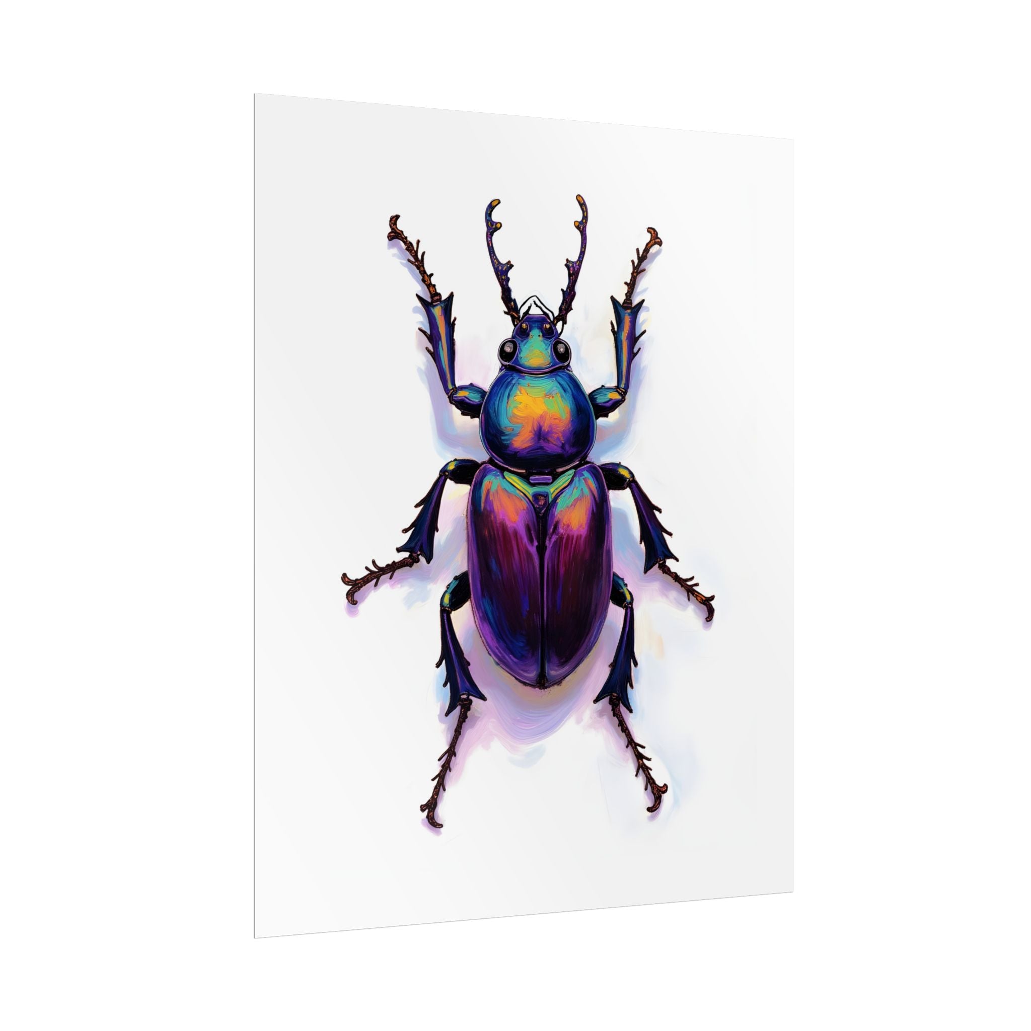 Iridescent Beetle Wall Art – Poster