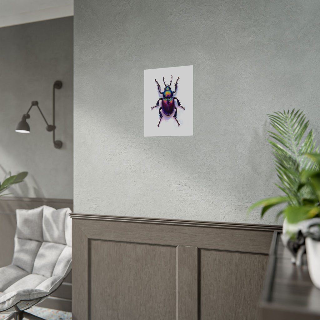Iridescent Beetle Wall Art – Poster