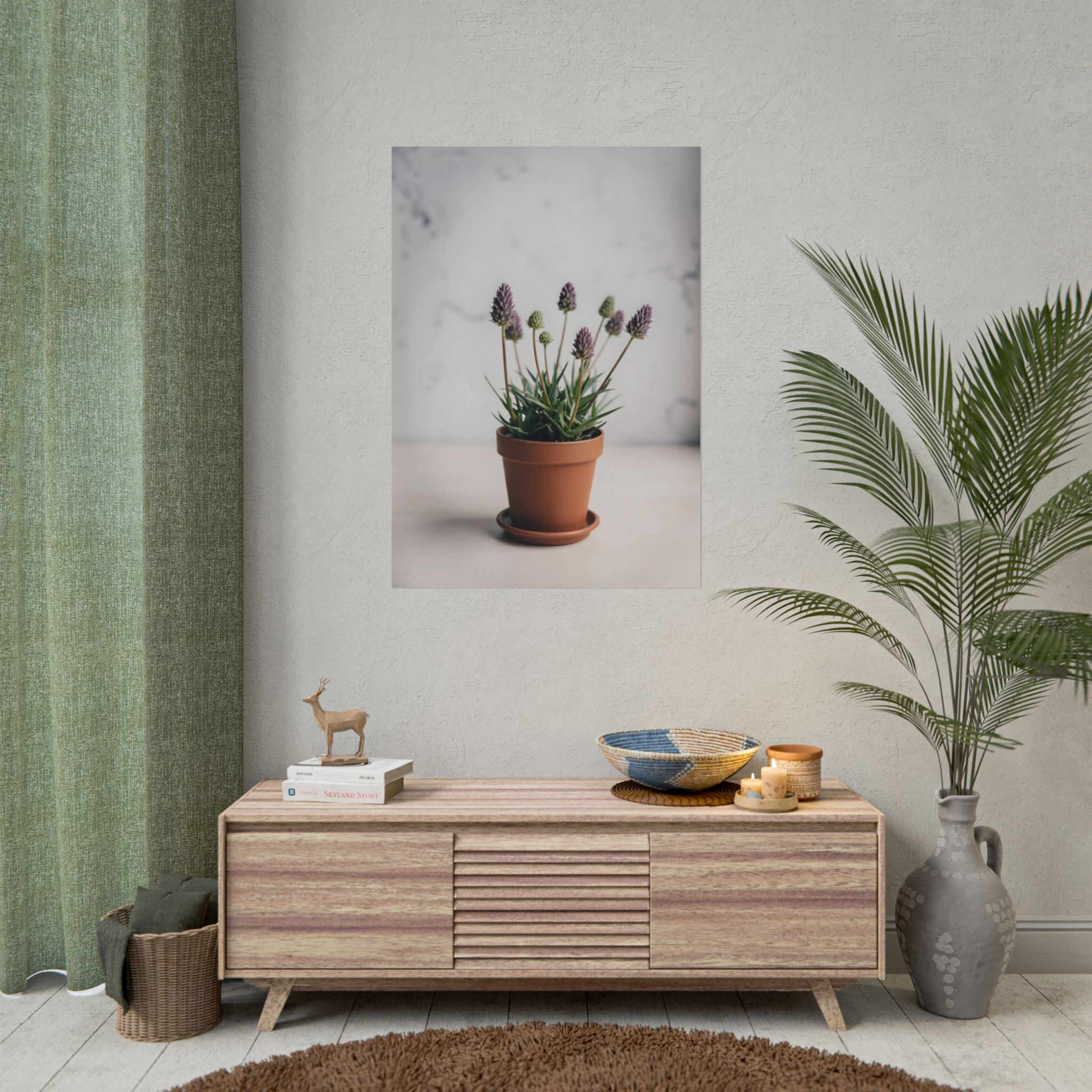Potted Alpine Dodgegrass Wall Art – Poster