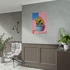 Cactus Pink Wall Art -  Poster
