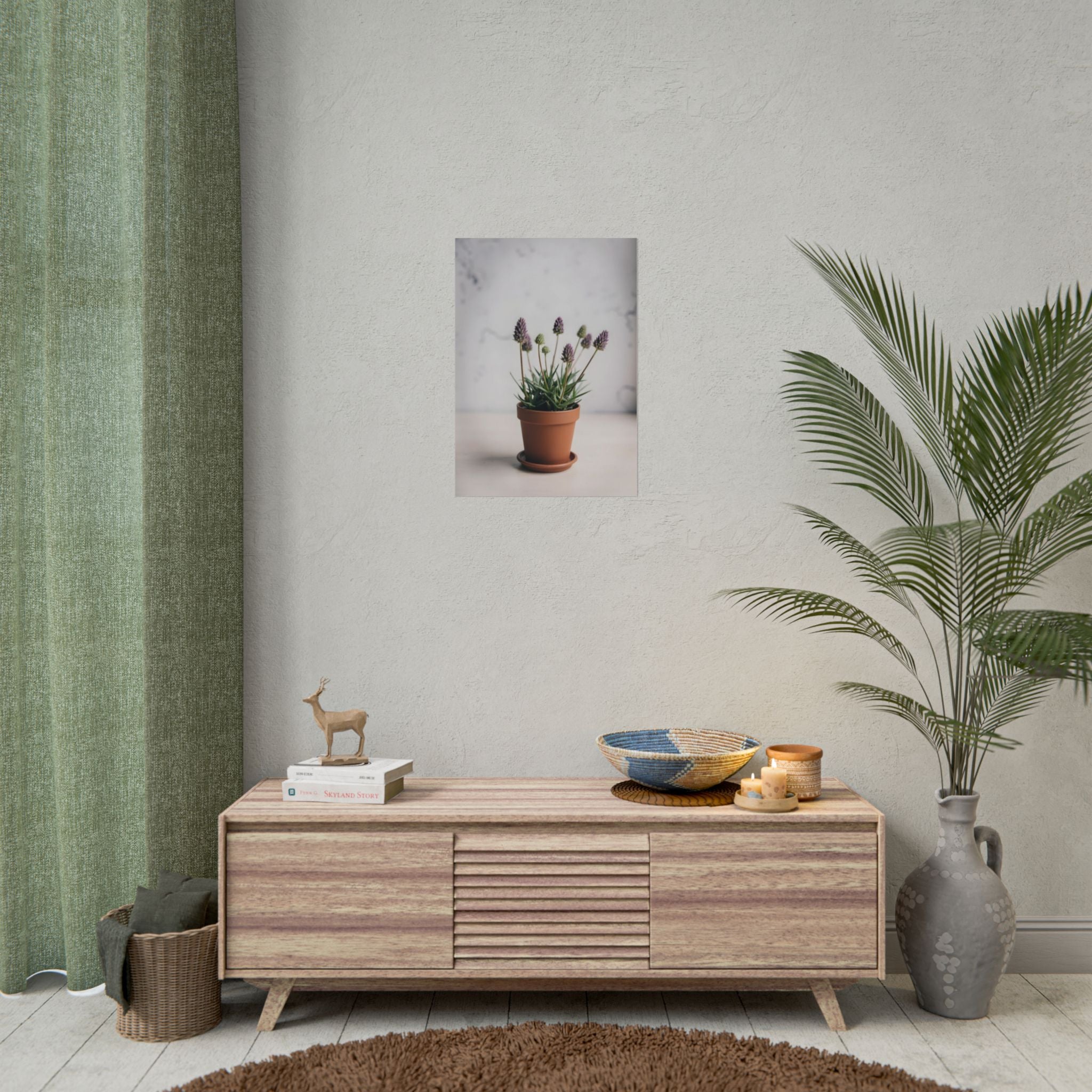 Potted Alpine Dodgegrass Wall Art – Poster