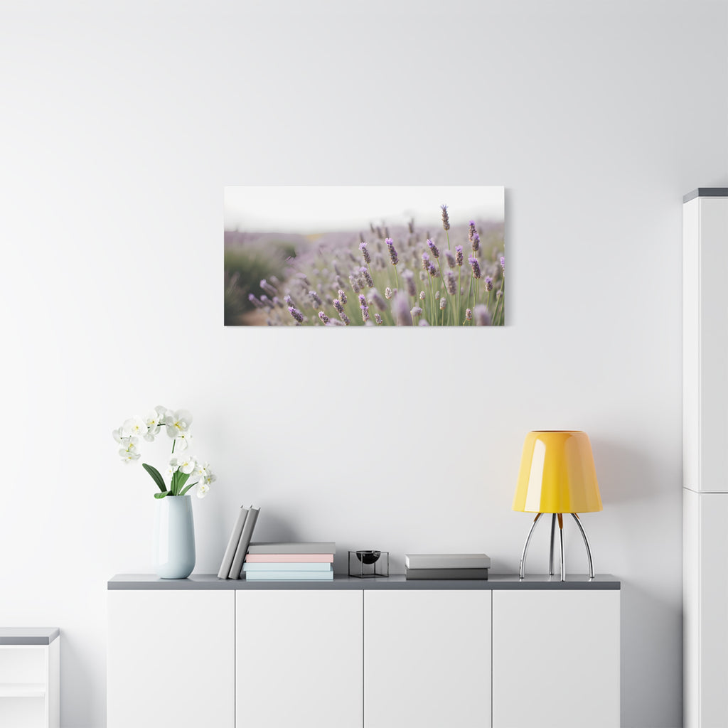 Lavender Field Wall Art – Stretched Canvas
