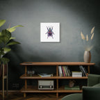 Iridescent Beetle Wall Art – Stretched Canvas