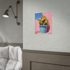 Cactus Pink Wall Art -  Poster