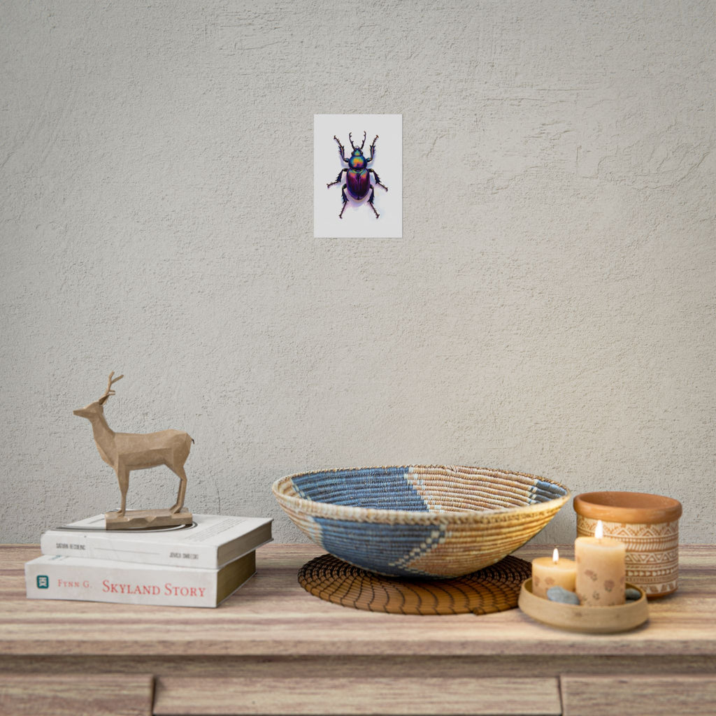 Iridescent Beetle Wall Art – Poster