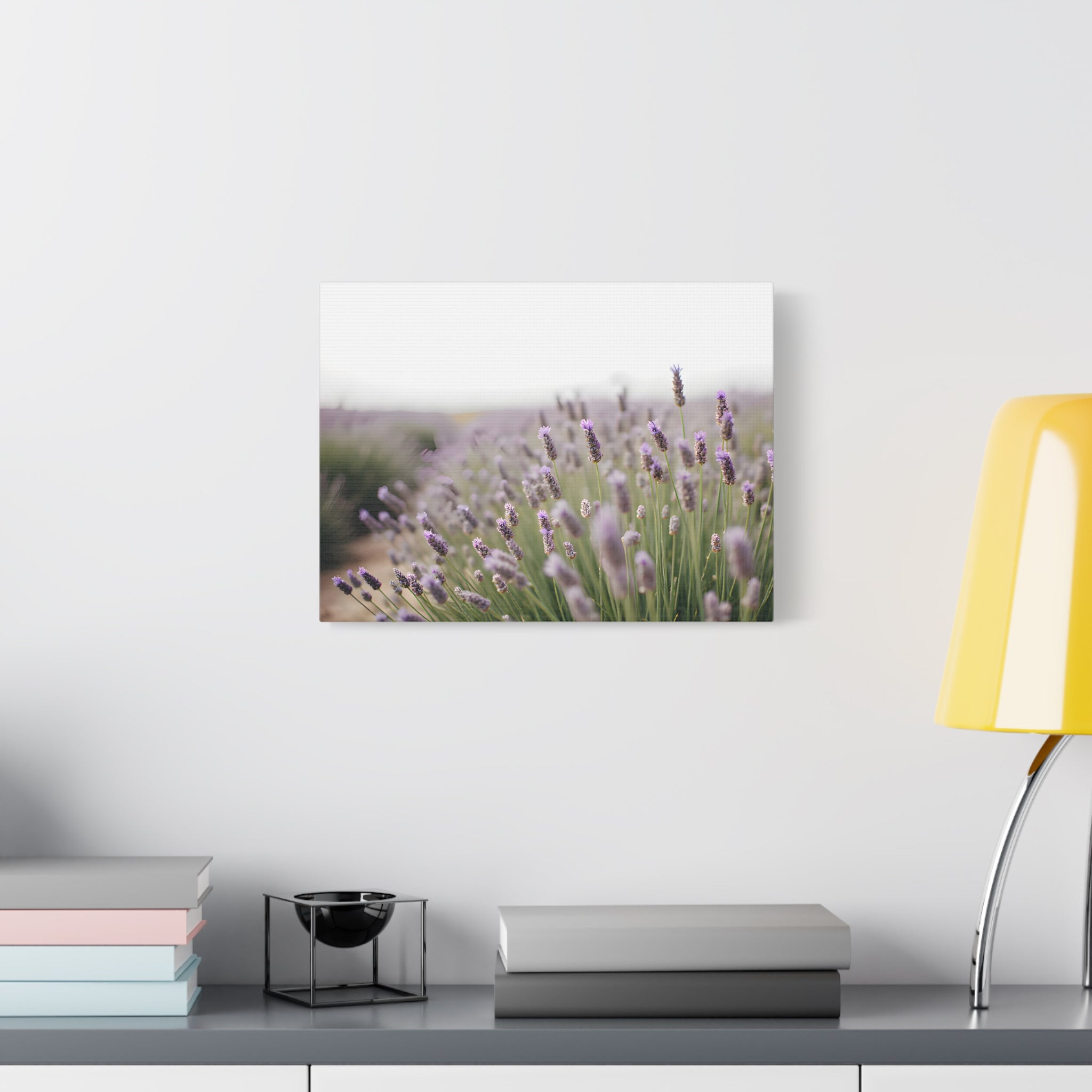 Lavender Field Wall Art – Stretched Canvas