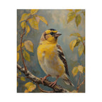Goldfinch on a branch Wall Art - Poster