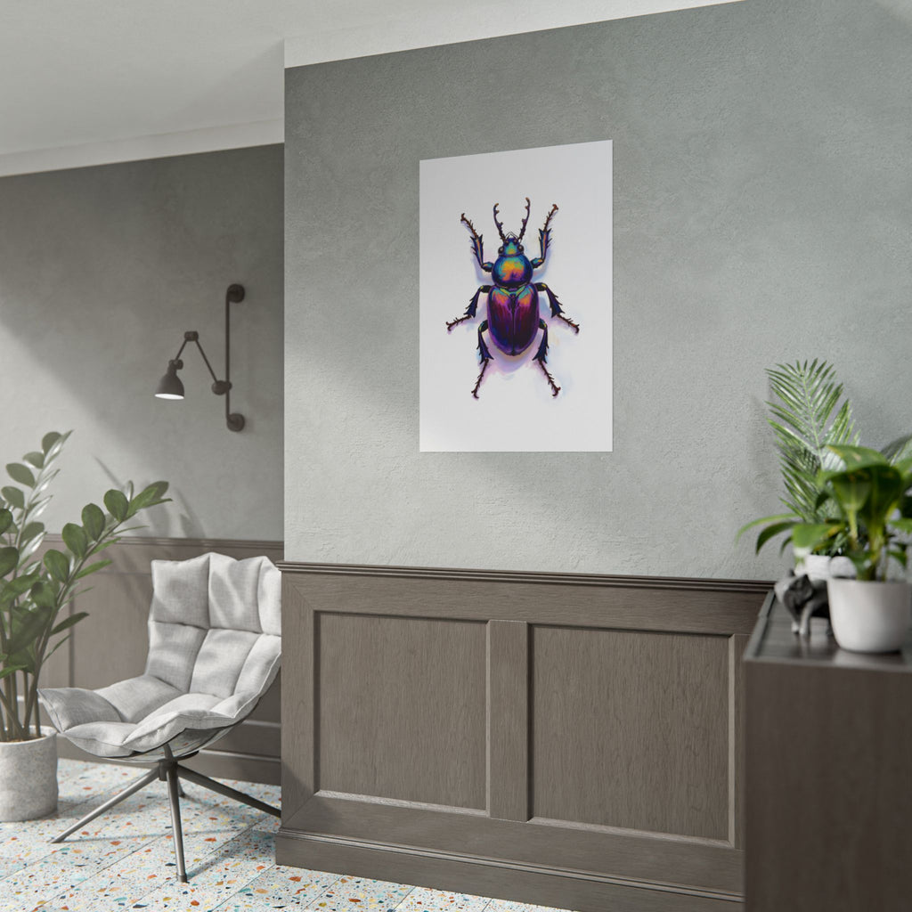 Iridescent Beetle Wall Art – Poster