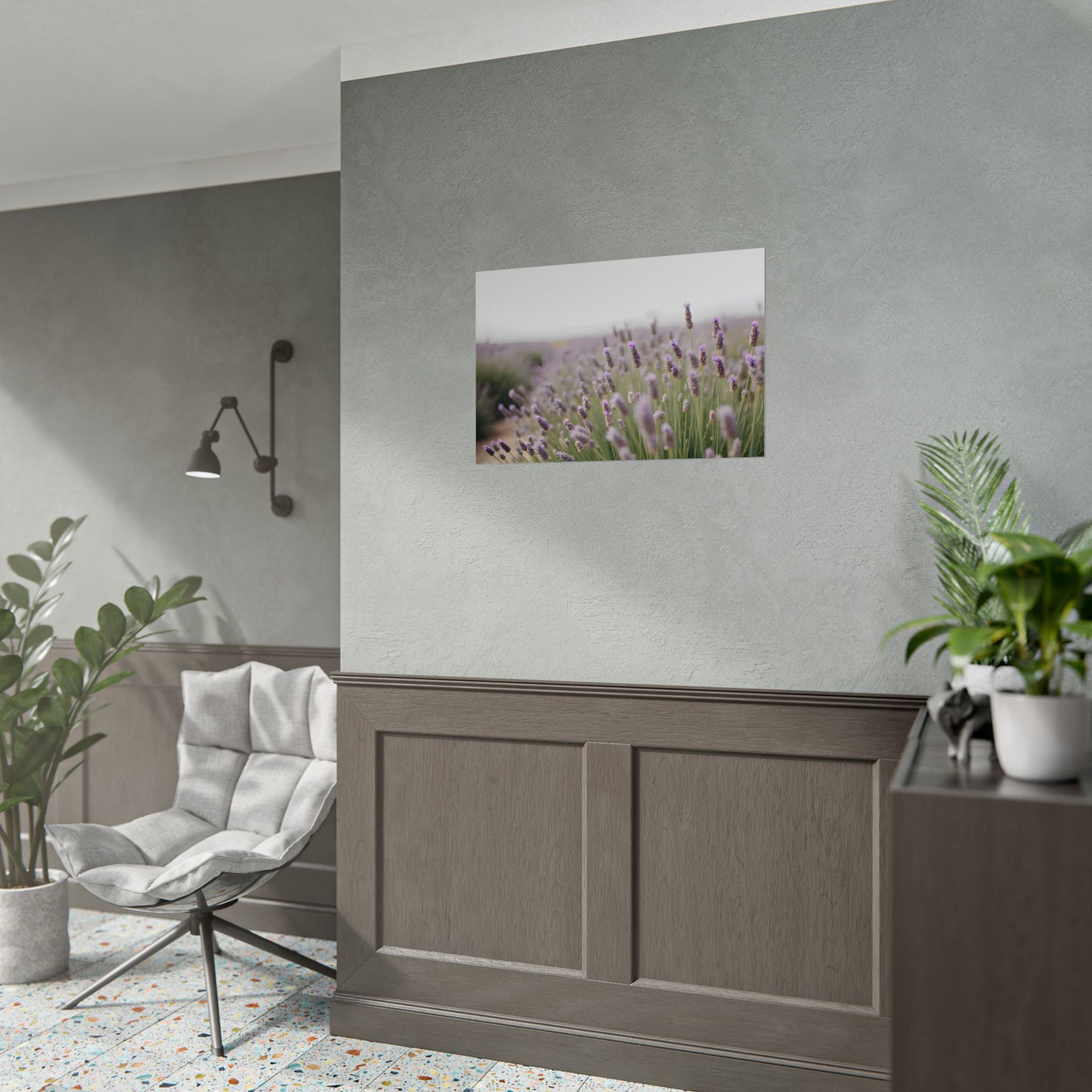 Lavender Field Wall Art – Poster