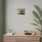 Sunflowers in Green Pitcher Wall Art - Poster