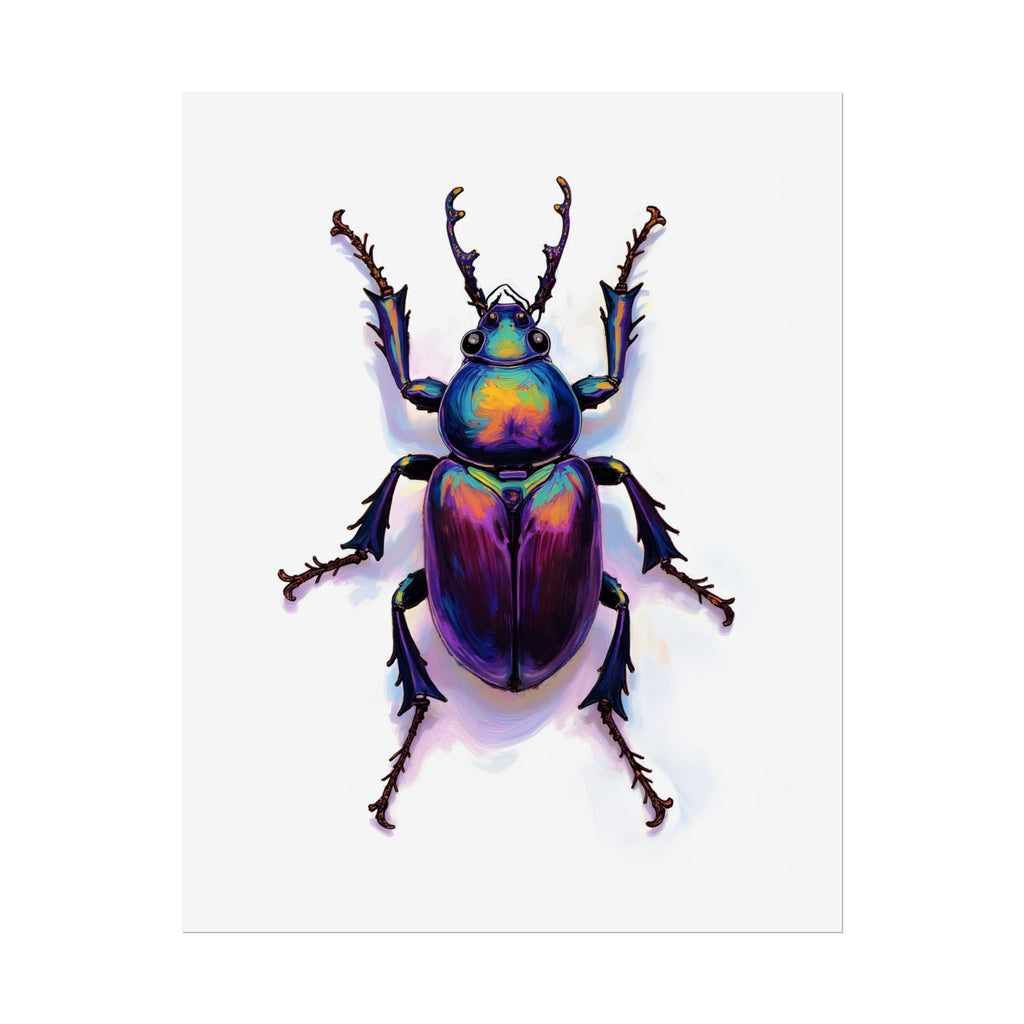 Iridescent Beetle Wall Art – Poster
