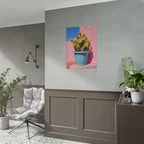 Cactus Pink Wall Art -  Poster