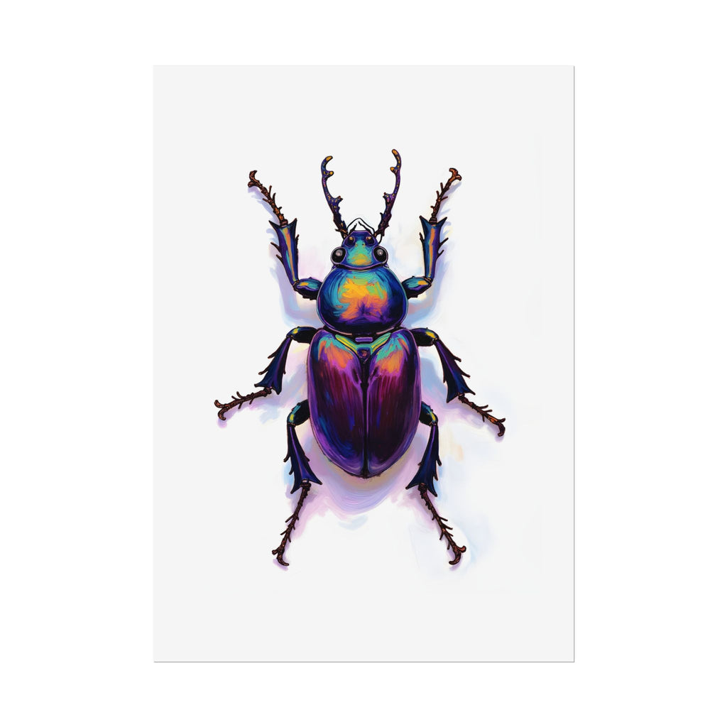 Iridescent Beetle Wall Art – Poster