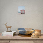 Pink Beach Cottage  Wall Art - Poster