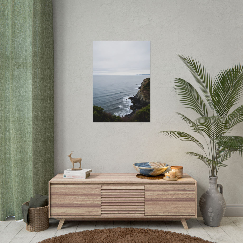 Dawn on the ocean Wall Art Print - Poster