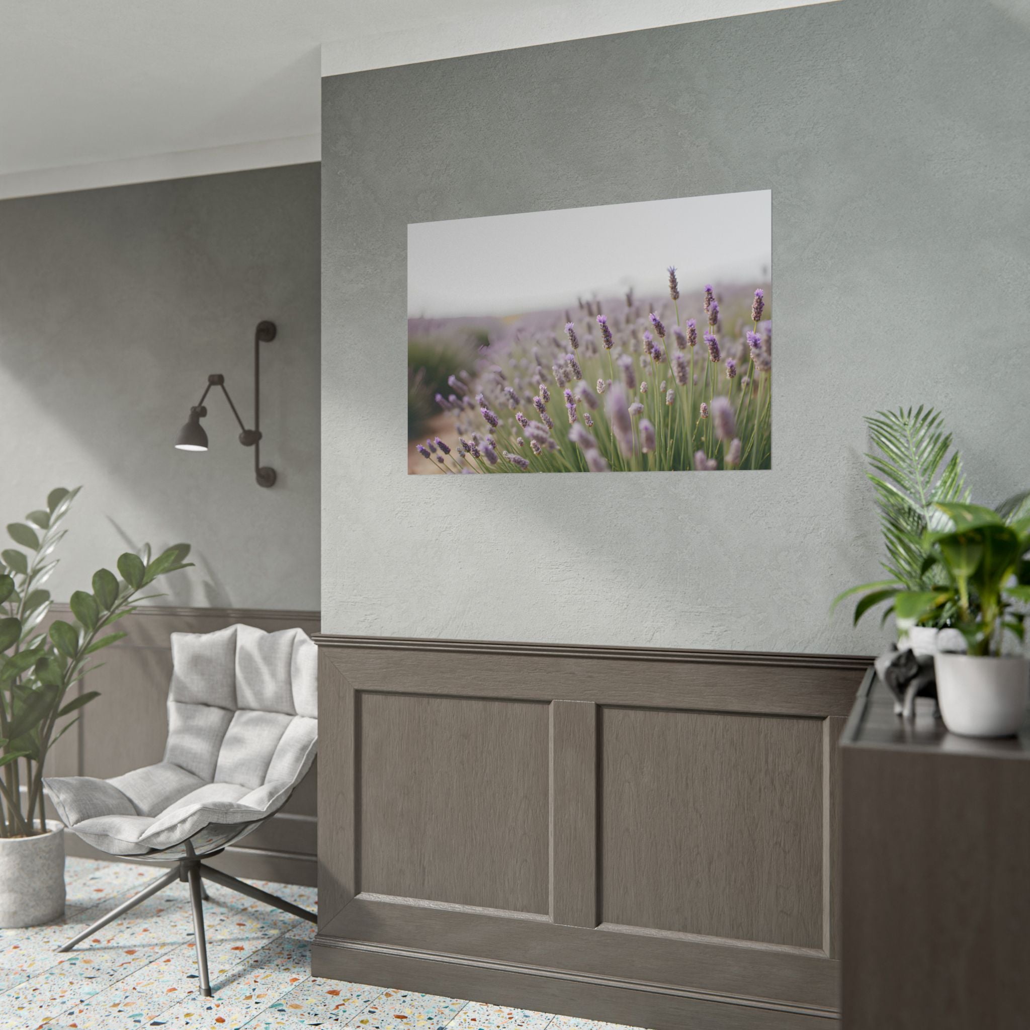 Lavender Field Wall Art – Poster