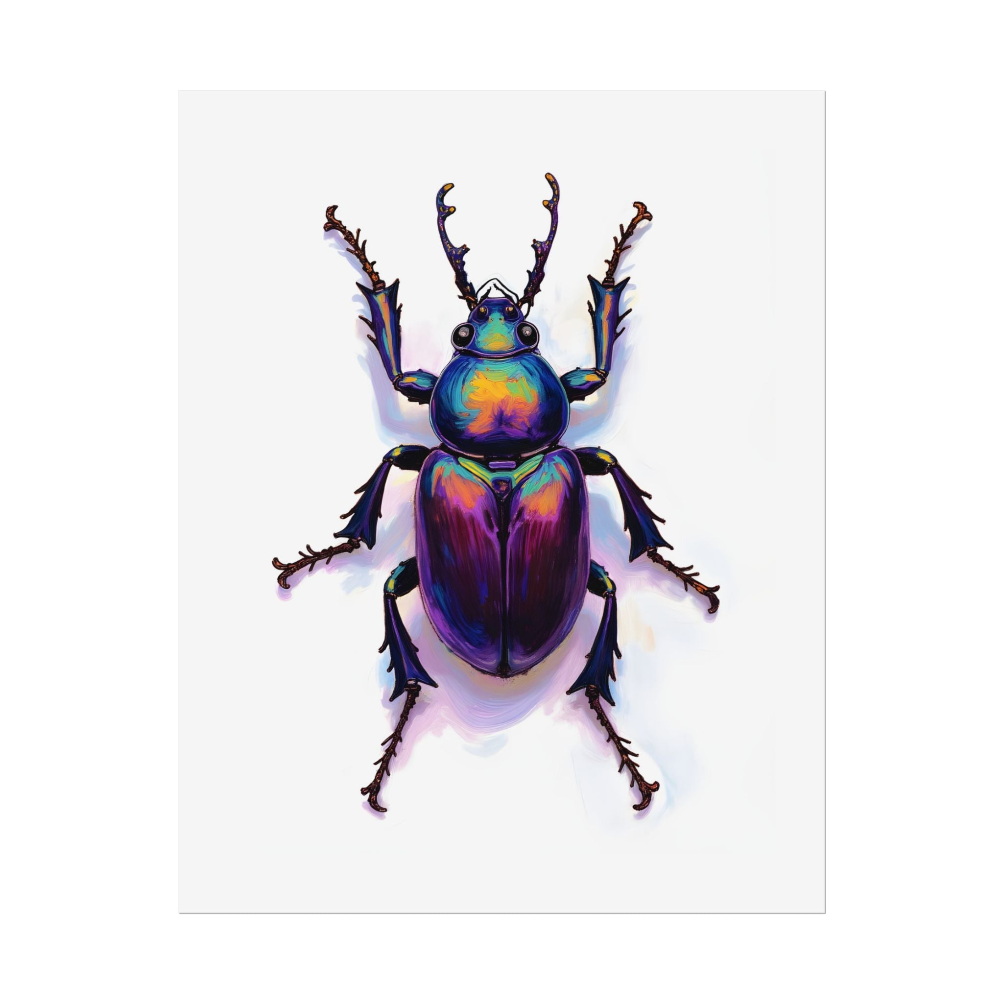 Iridescent Beetle Wall Art – Poster