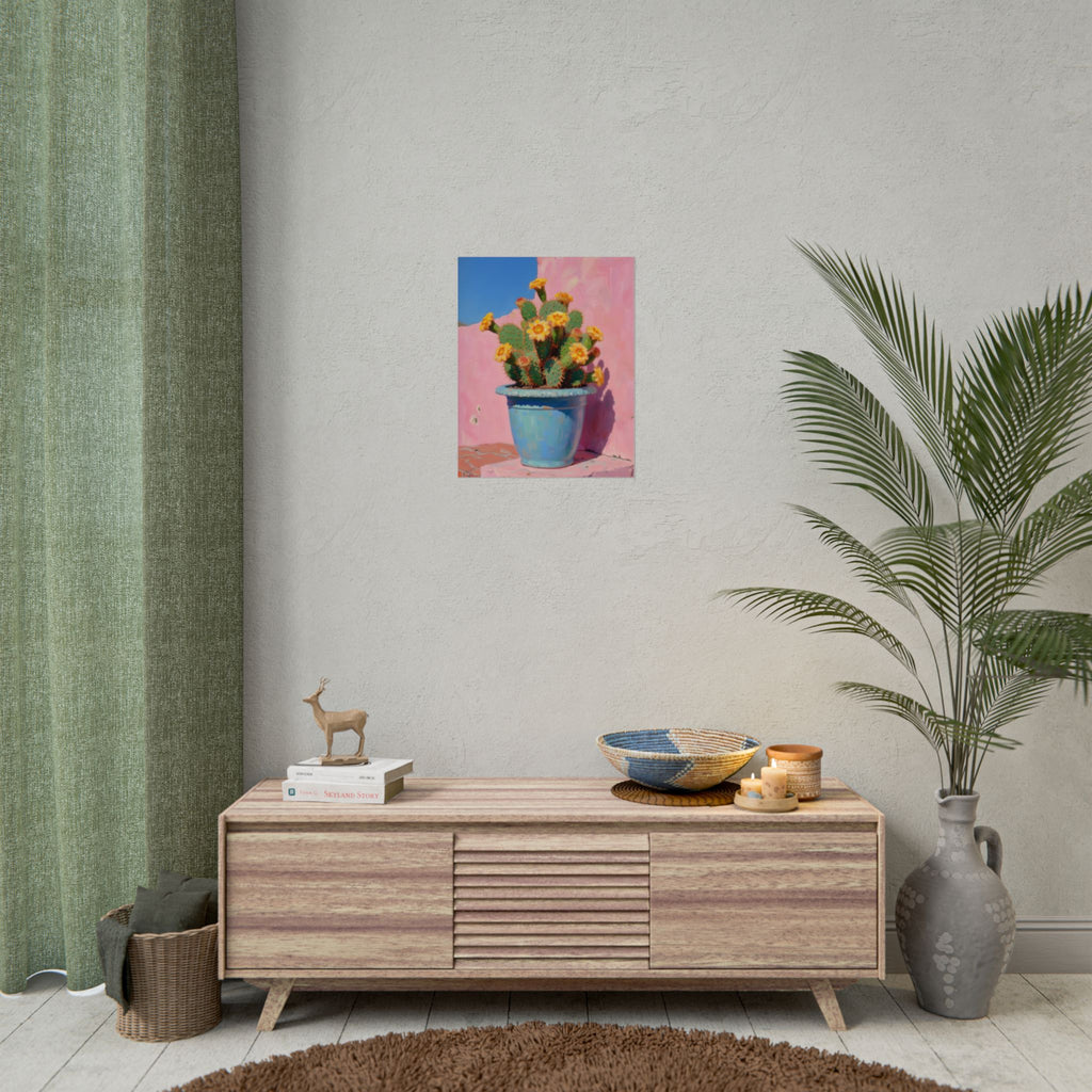 Cactus Pink Wall Art -  Poster