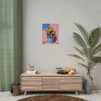 Cactus Pink Wall Art -  Poster