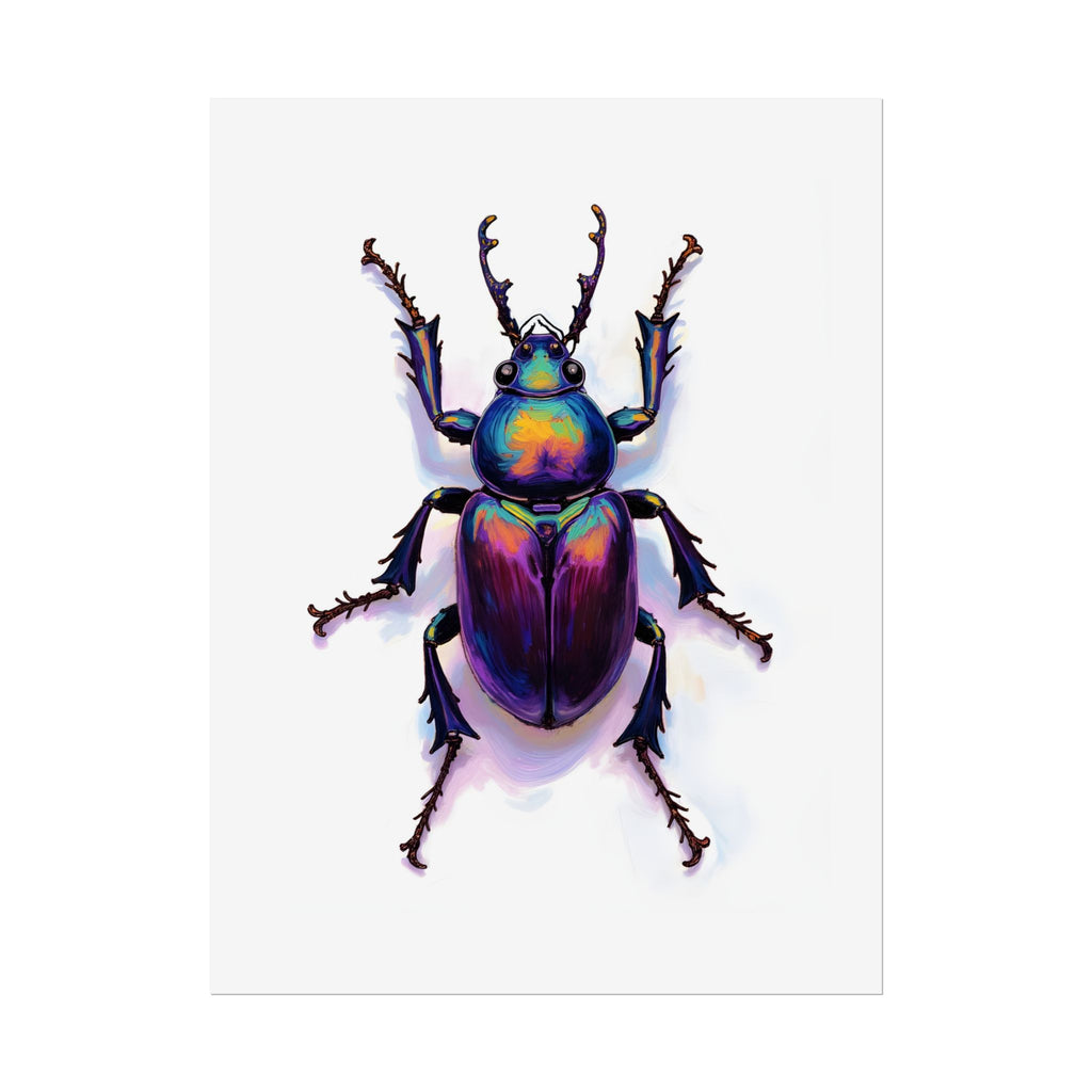 Iridescent Beetle Wall Art – Poster