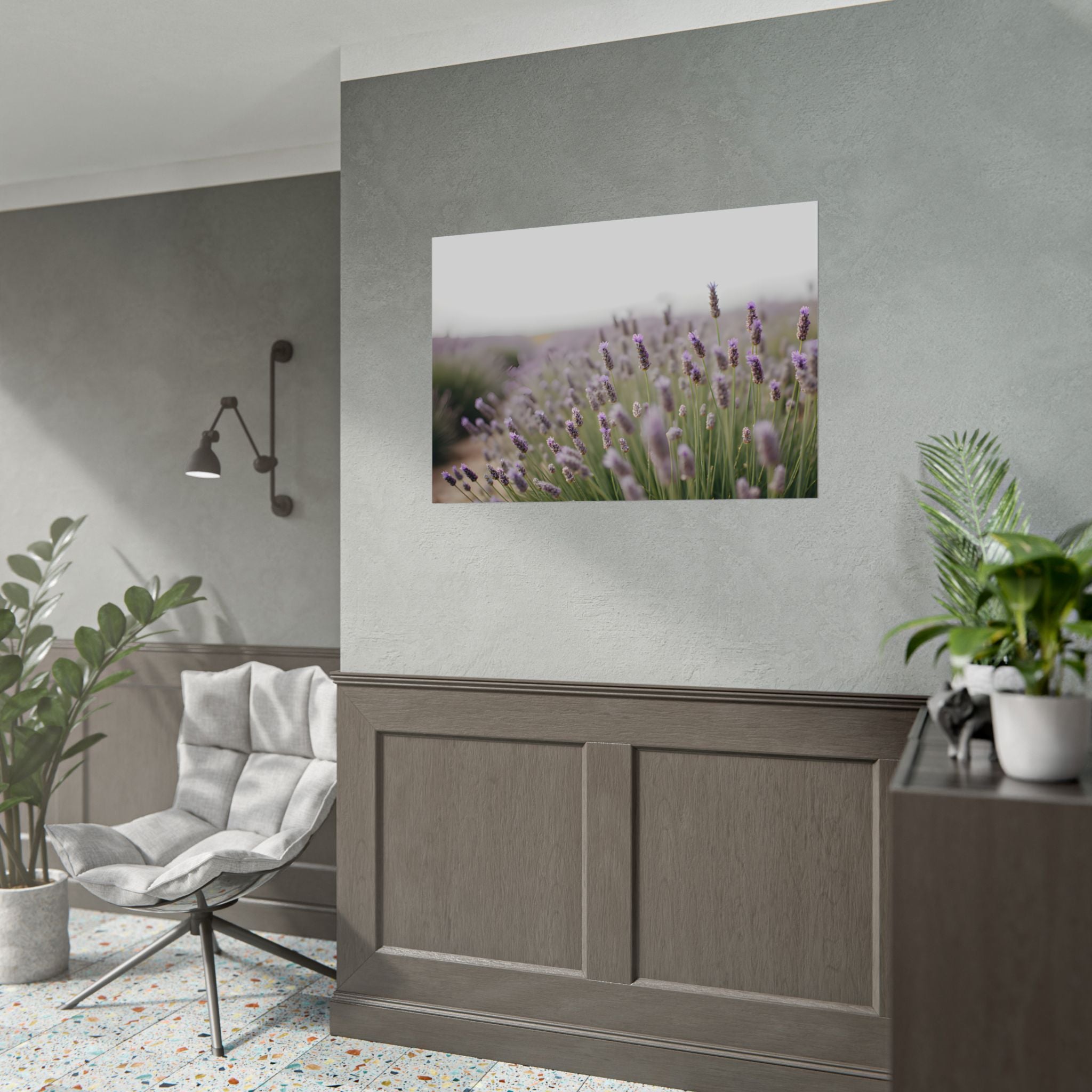 Lavender Field Wall Art – Poster