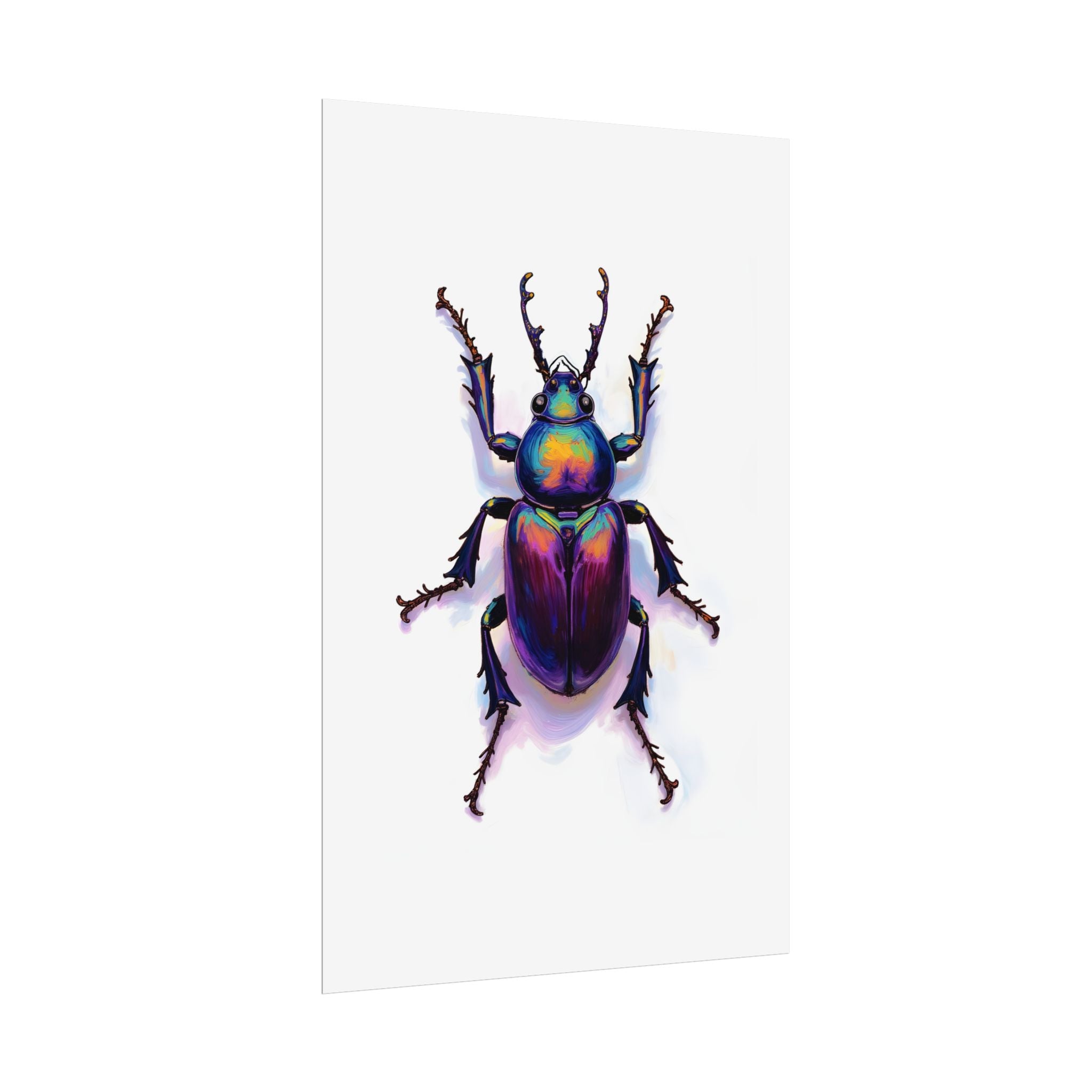 Iridescent Beetle Wall Art – Poster