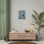 Koi Pond Art Poster - Rolled Decorative Fish Print