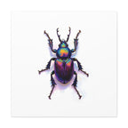 Iridescent Beetle Wall Art – Stretched Canvas