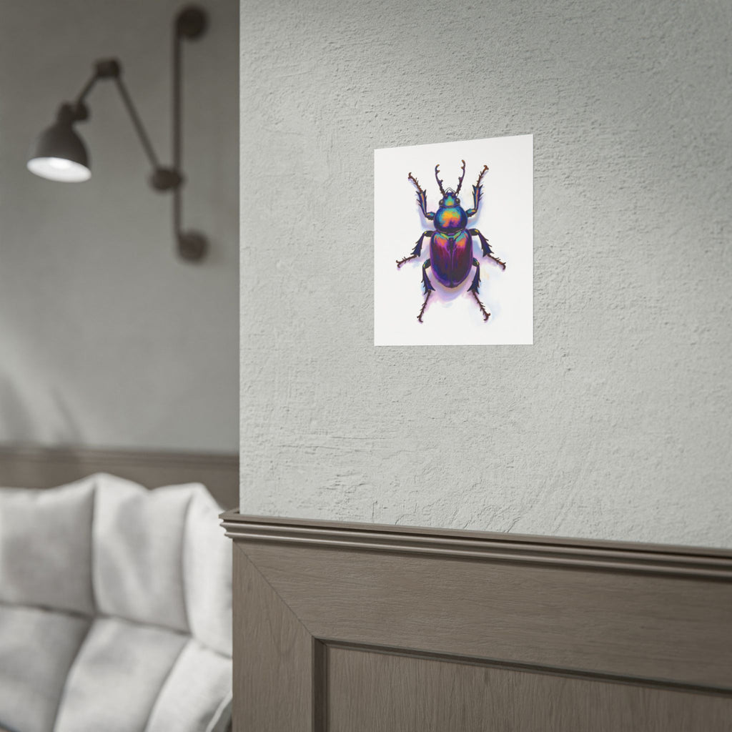 Iridescent Beetle Wall Art – Poster