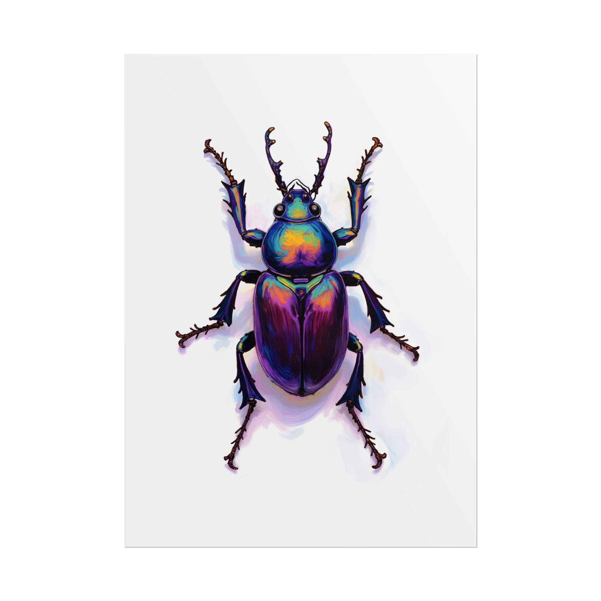 Iridescent Beetle Wall Art – Poster
