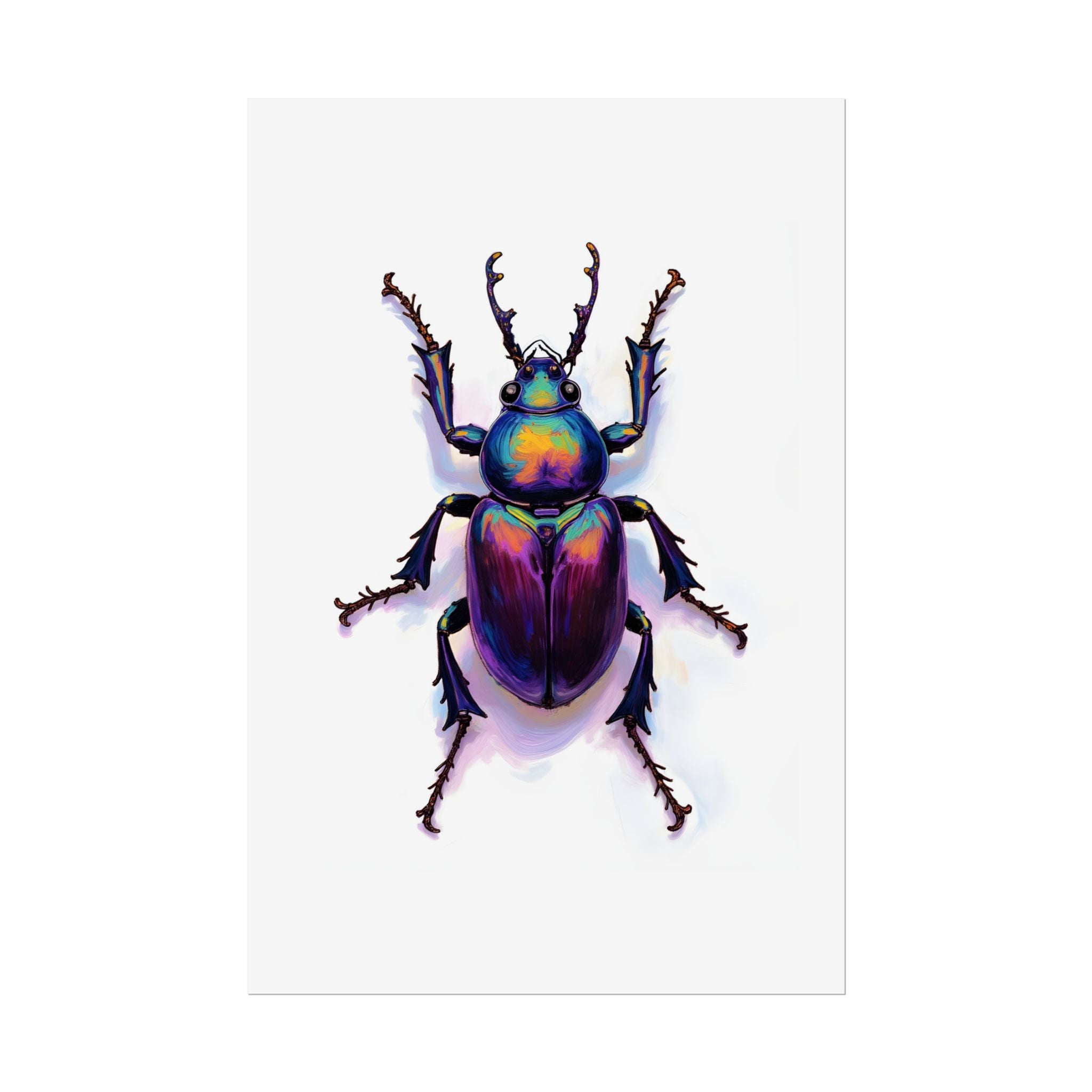 Iridescent Beetle Wall Art – Poster