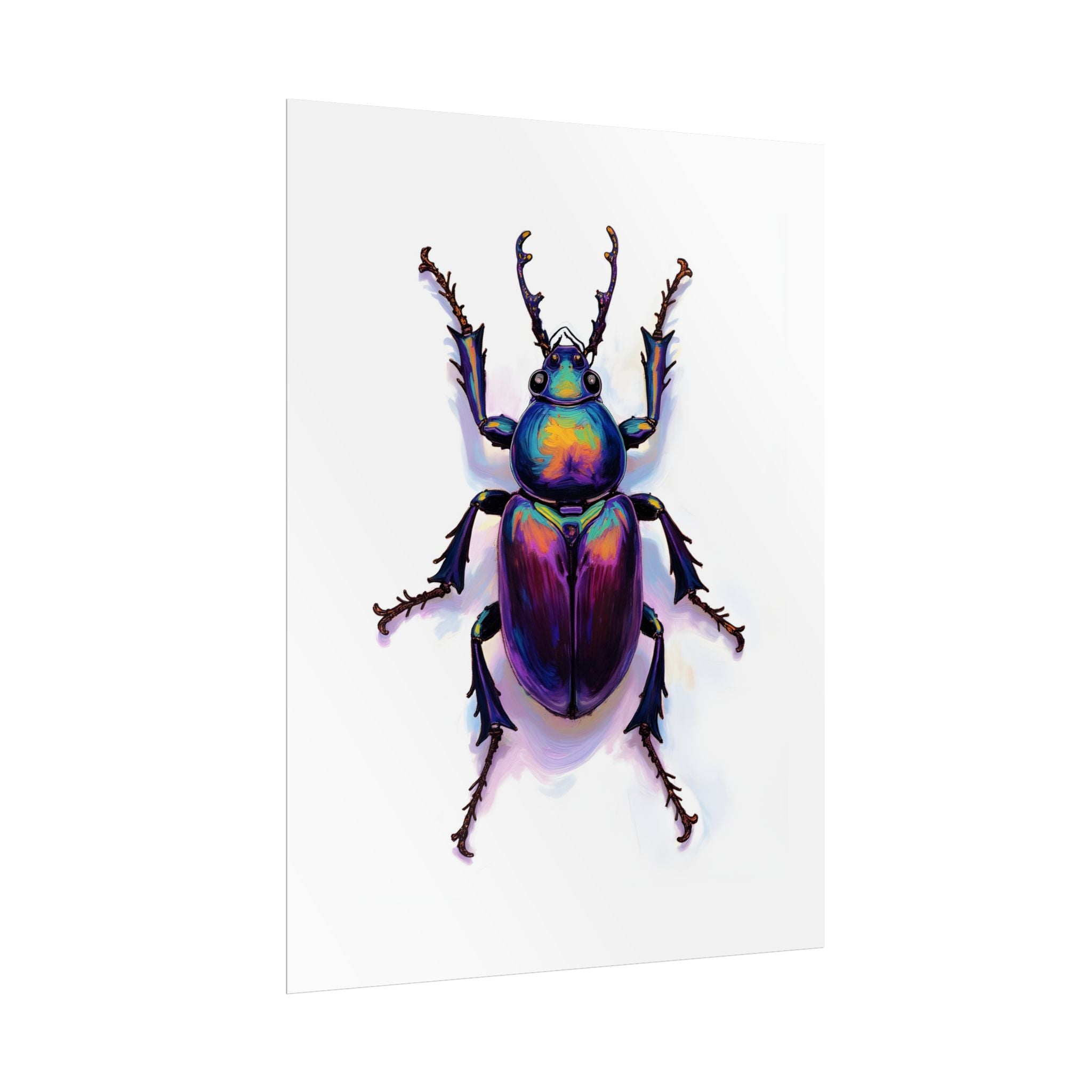 Iridescent Beetle Wall Art – Poster