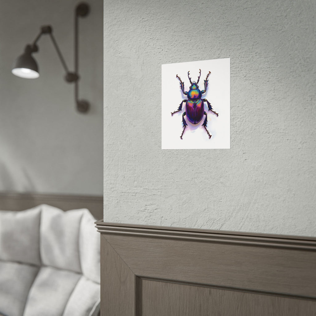 Iridescent Beetle Wall Art – Poster