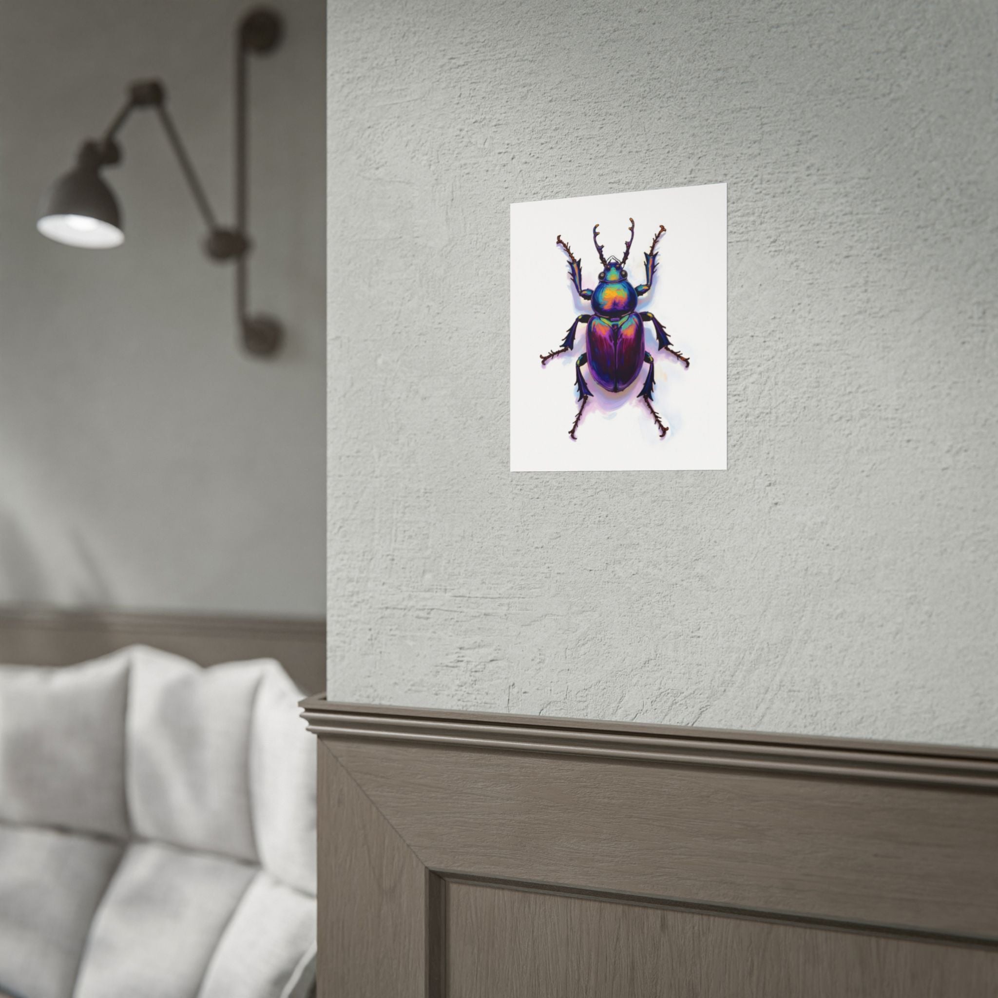 Iridescent Beetle Wall Art – Poster
