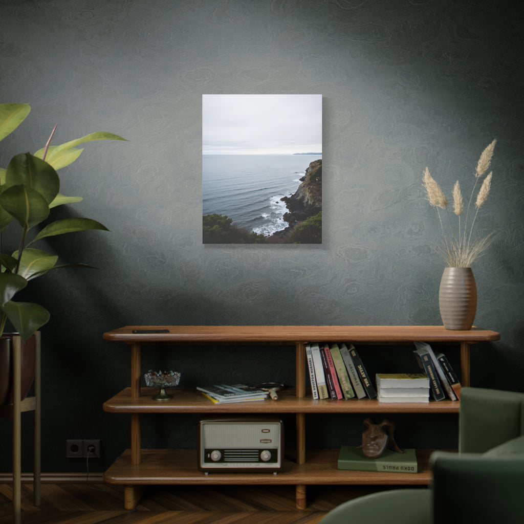 Dawn on the ocean Wall Art on Stretched Canvas