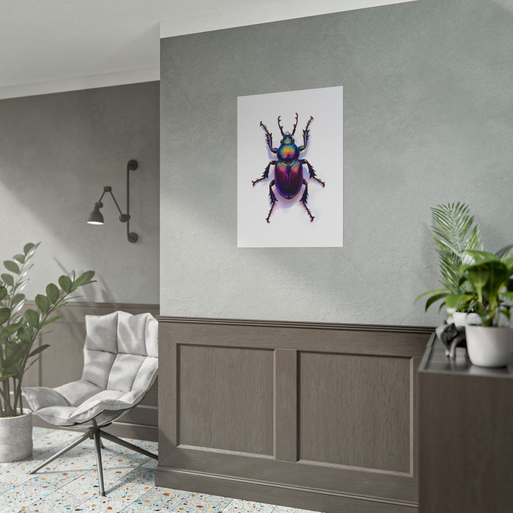 Iridescent Beetle Wall Art – Poster