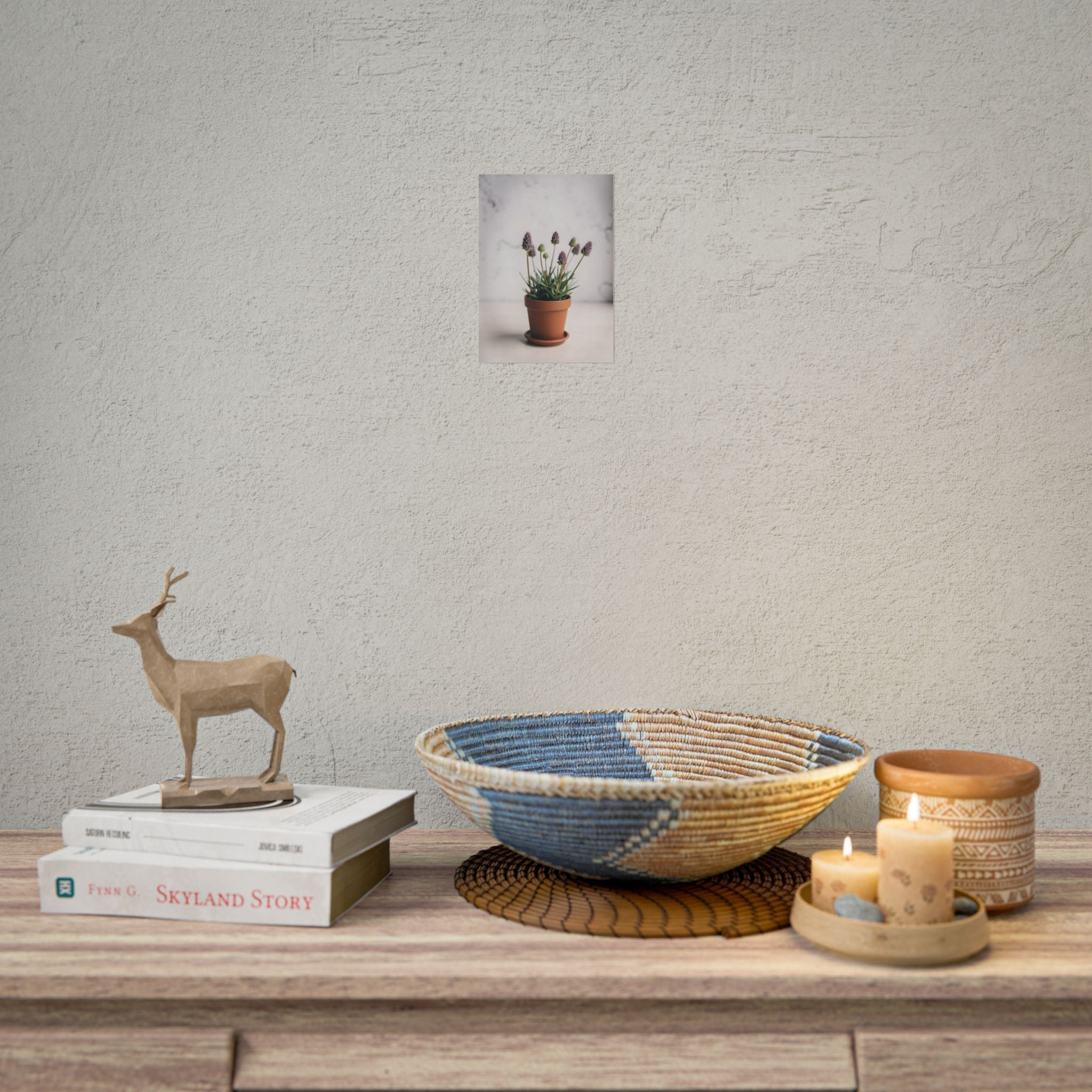 Potted Alpine Dodgegrass Wall Art – Poster