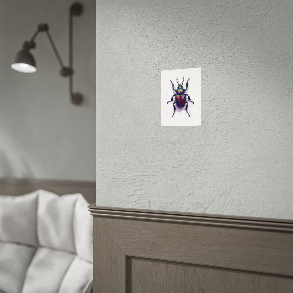 Iridescent Beetle Wall Art – Poster