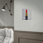 Lipstick Art Poster — Red Lipstick Still Life Rolled Poster