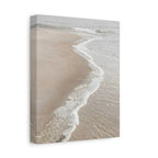 Kustlijn Canvas Print - Rustige Strand Muurkunst