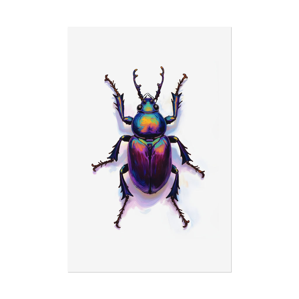 Iridescent Beetle Wall Art – Poster