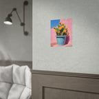 Cactus Pink Wall Art -  Poster